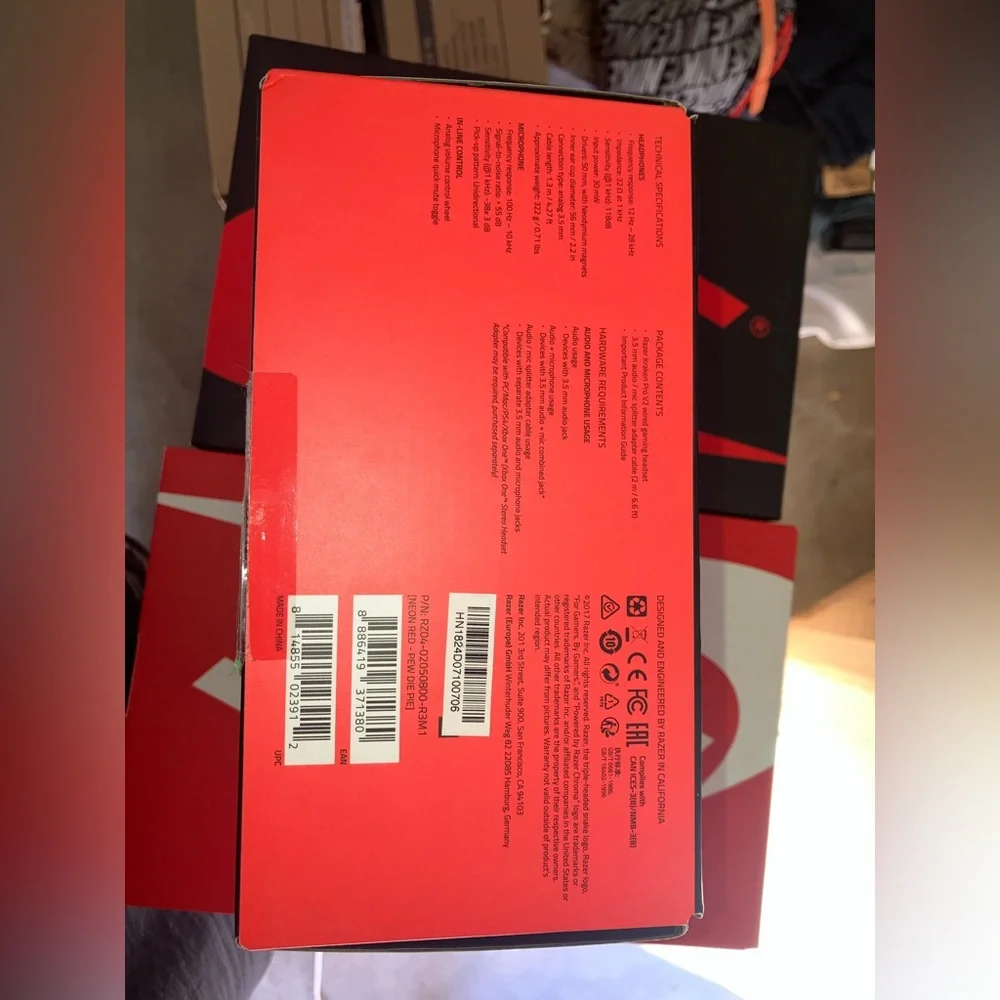 Like New Razer Pewdiepie Limited Edition Kraken Pro Gaming Headset